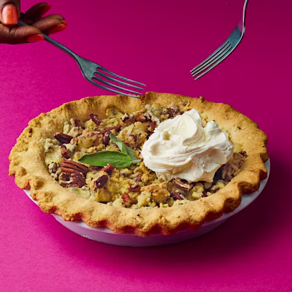 Apple Crumble Pie