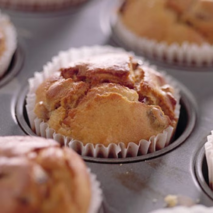 Sour Cherry and Yogurt Muffins