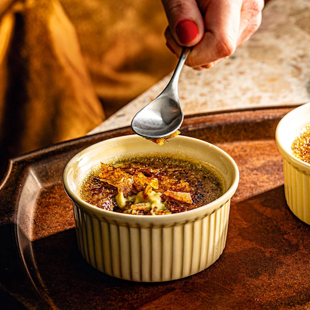 Pistachio Crème Brûlée
