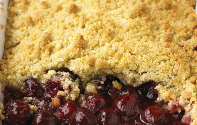 Cherry Crumble