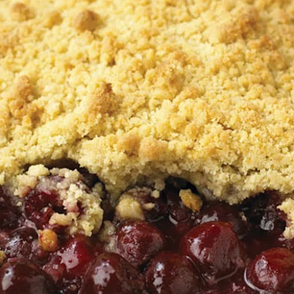 Cherry Crumble