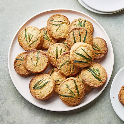 Tarragon and Hazelnut Cookies