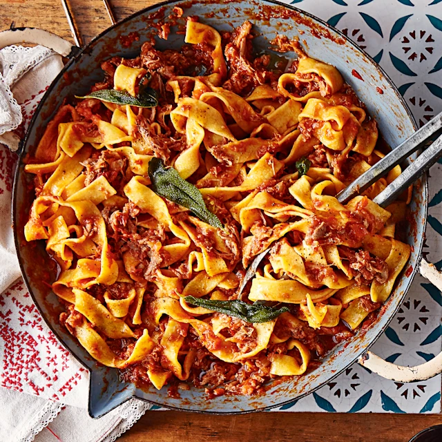Duck Ragu with Pappardelle