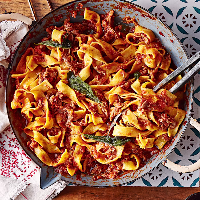 Duck Ragu with Pappardelle