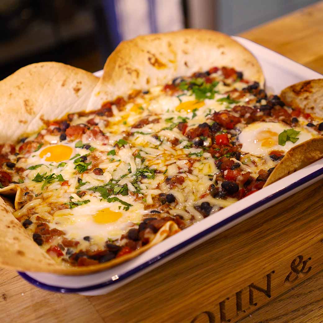 Baked Huevos Racheros