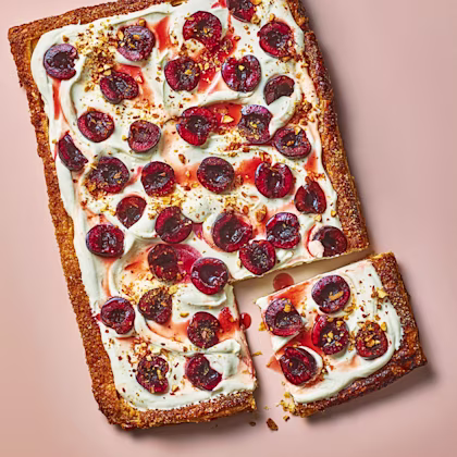 Cherry and Amaretto Cream Tart