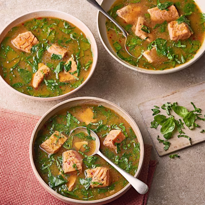 Mama’s Salmon Pepper Soup