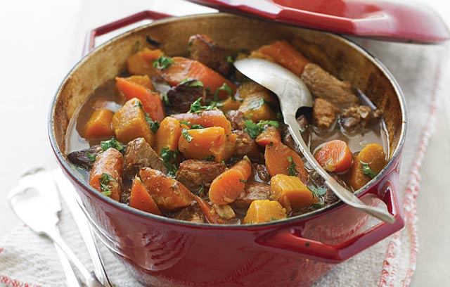 Pork and Butternut Squash Casserole