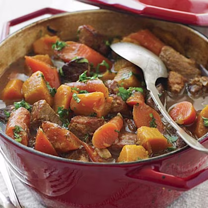 Pork and Butternut Squash Casserole