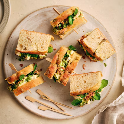 Pesto Egg Mayo Sandwich