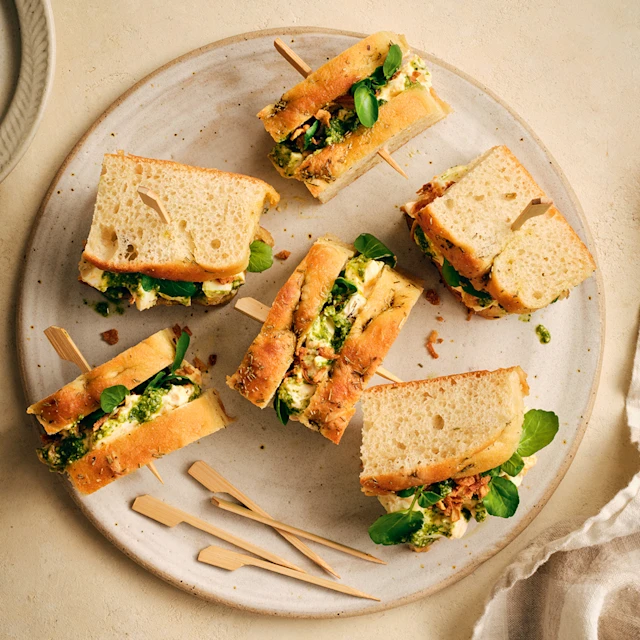 Pesto Egg Mayo Sandwich