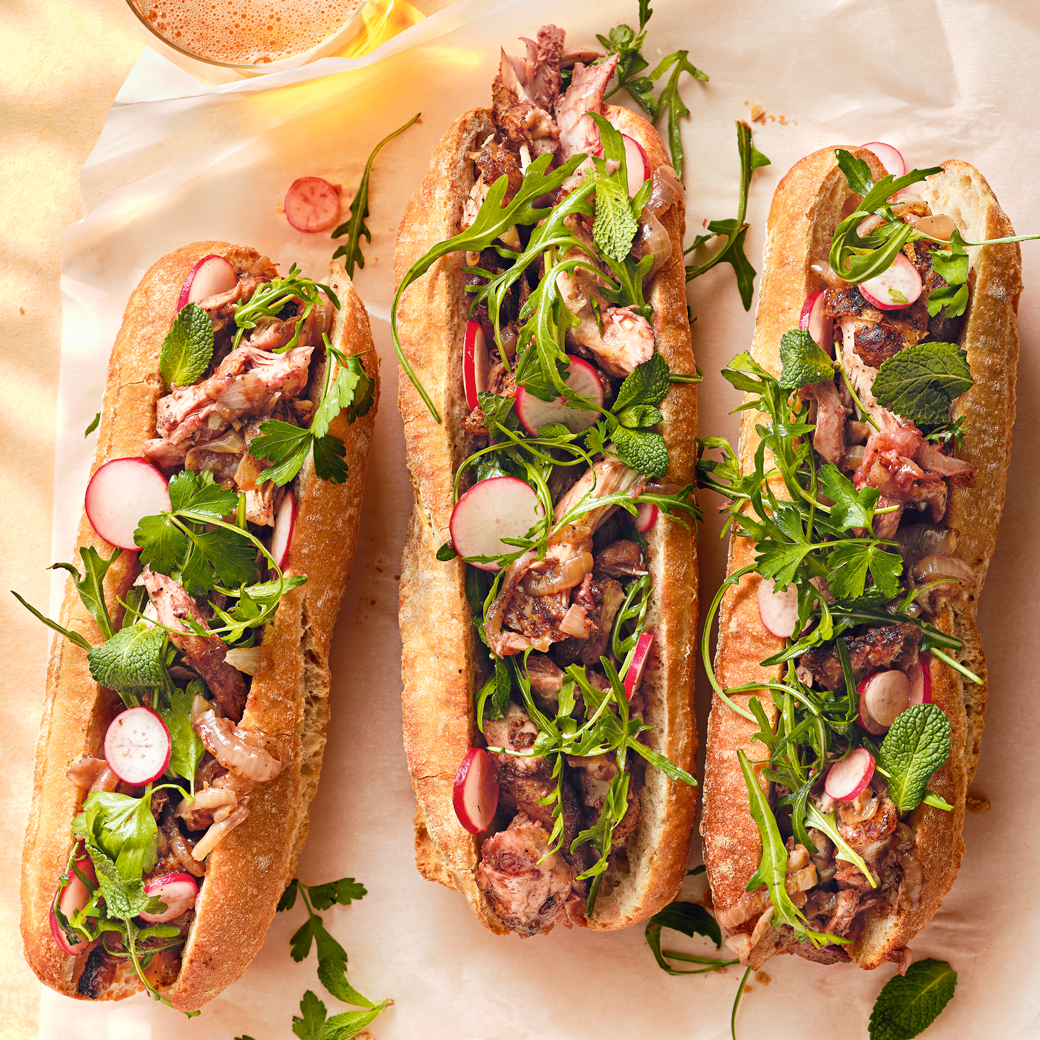 Spiced Chicken Baguette 