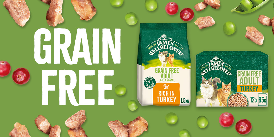 James Wellbeloved Grain Free - Easy to digest for cats with grain sensitivities