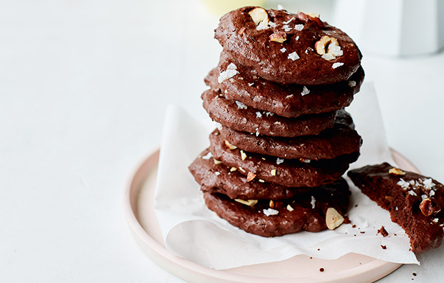 Chocolate Rye Cookies