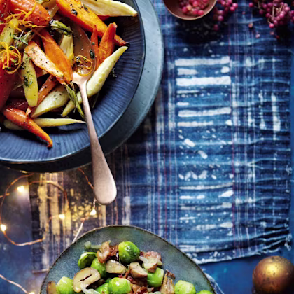Chestnut & Pancetta Sprouts