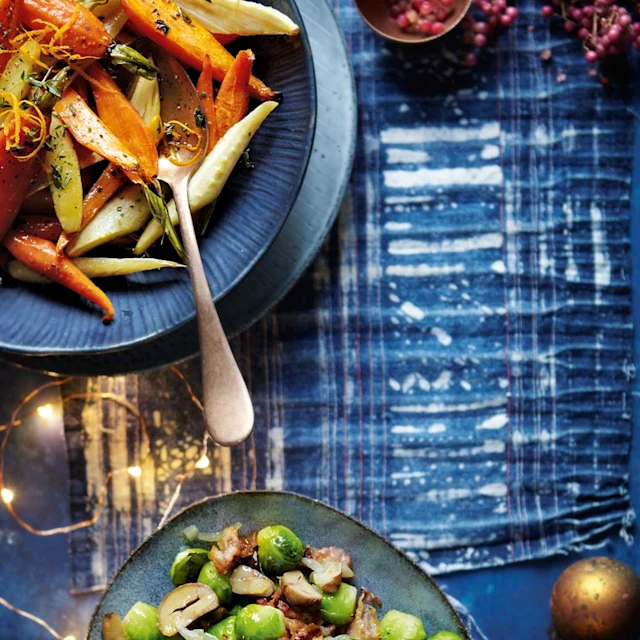 Chestnut & Pancetta Sprouts