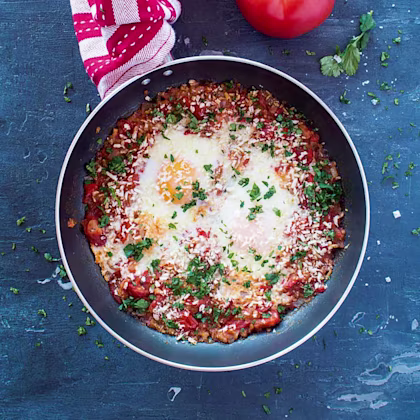 Isle of Wight Tomatoes Shakshuka