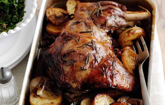 Rowse Honey Glazed Rustic Lamb Roast