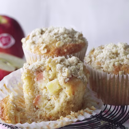 Pink Lady Oaty Crumble Apple Muffins