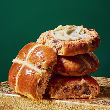 Carrot Hot Cross Buns