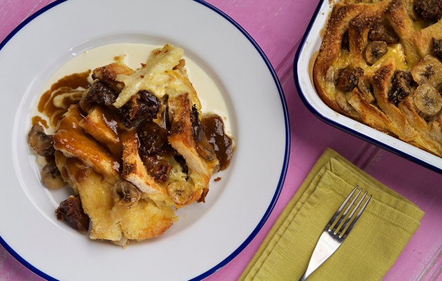 Banana Bread and Butter Pudding