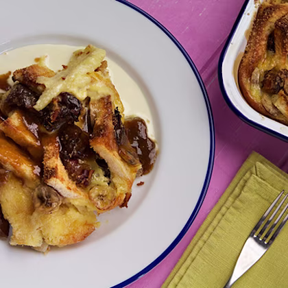Banana Bread and Butter Pudding