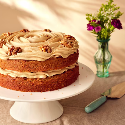 Coffee and Walnut Cake