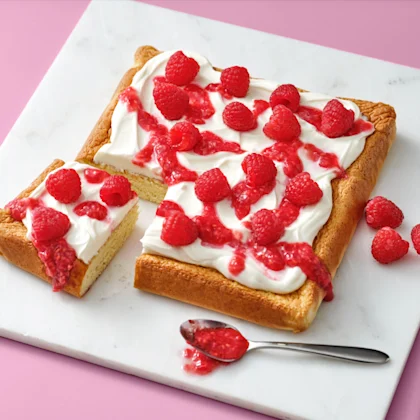 Raspberry Ripple Cake