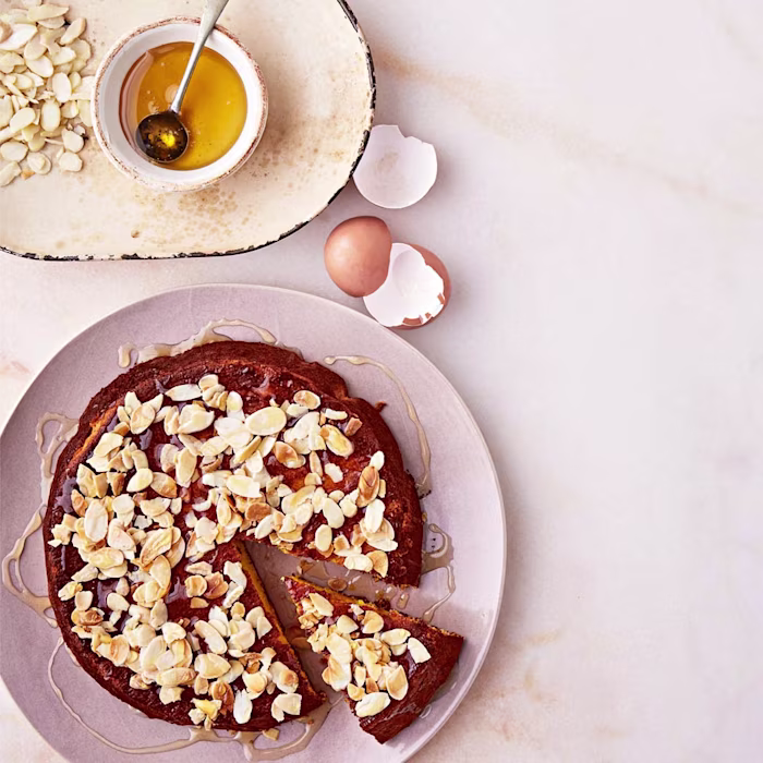 Honey & Almond Cake