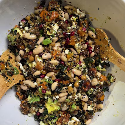 Air Fryer Bean Salad