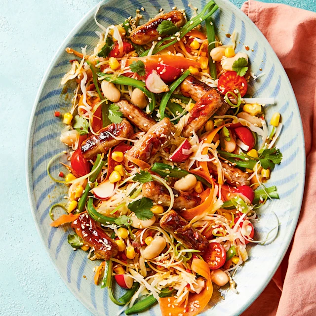 Cocktail Sausage Slaw