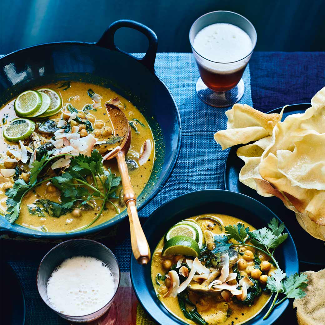 Cashew Butter Chickpea Curry