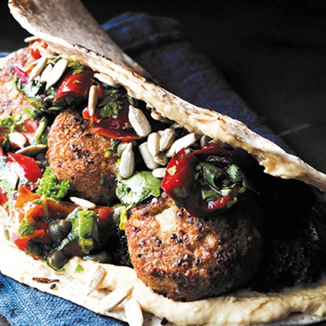 Ramona's Super Falafel Wrap
