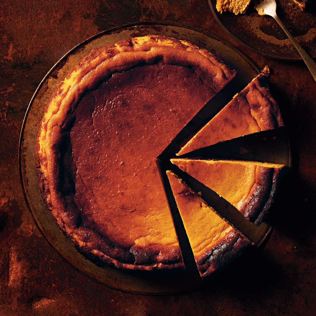 Burnt Basque Pumpkin Cheesecake