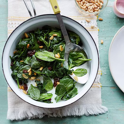 Catalan Style Spinach