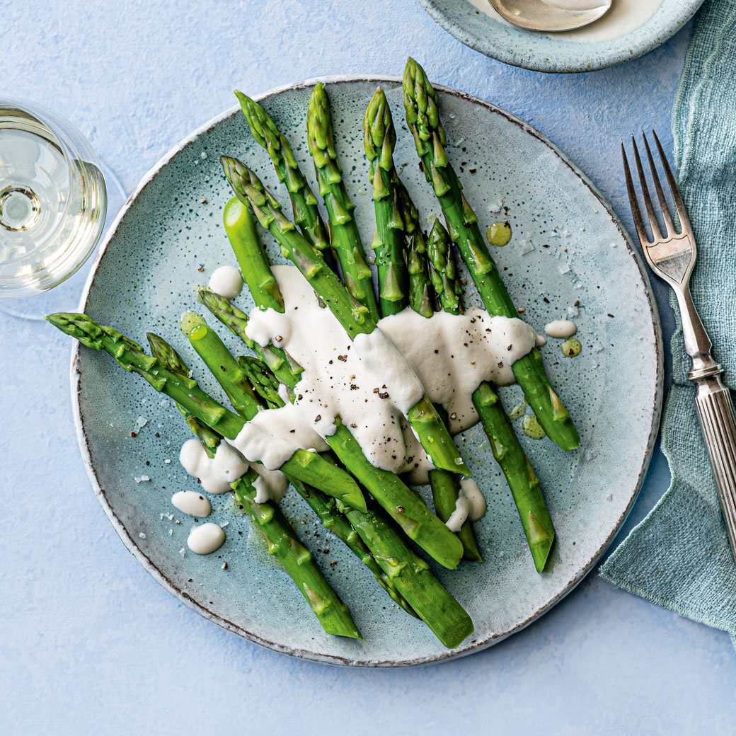 Asparagus with Almond Sauce