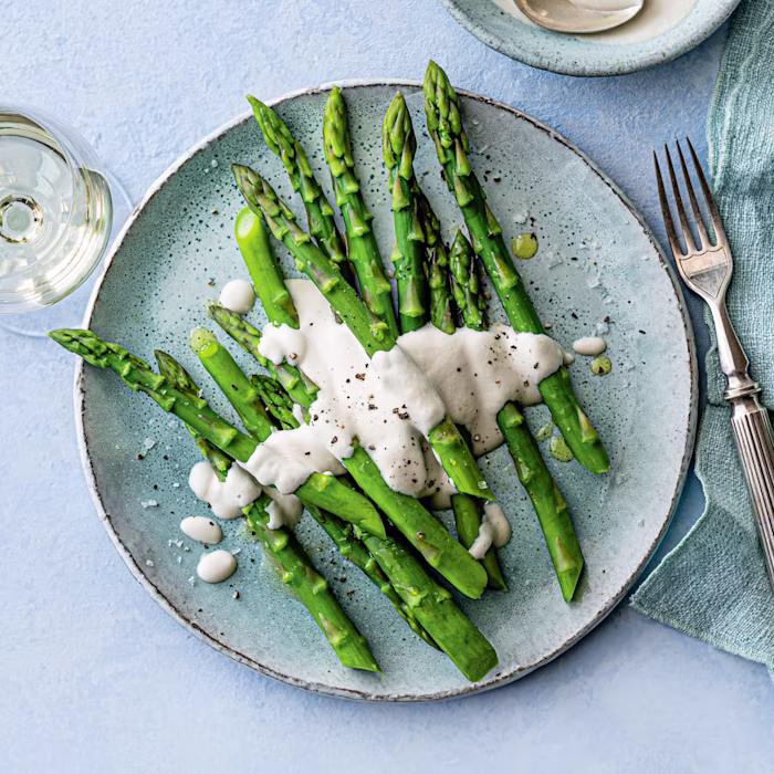 Asparagus with Almond Sauce