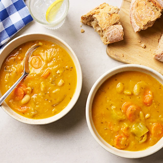Carrot and White Bean Soup
