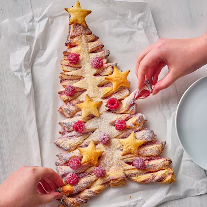 Tasty Pastry Christmas Tree