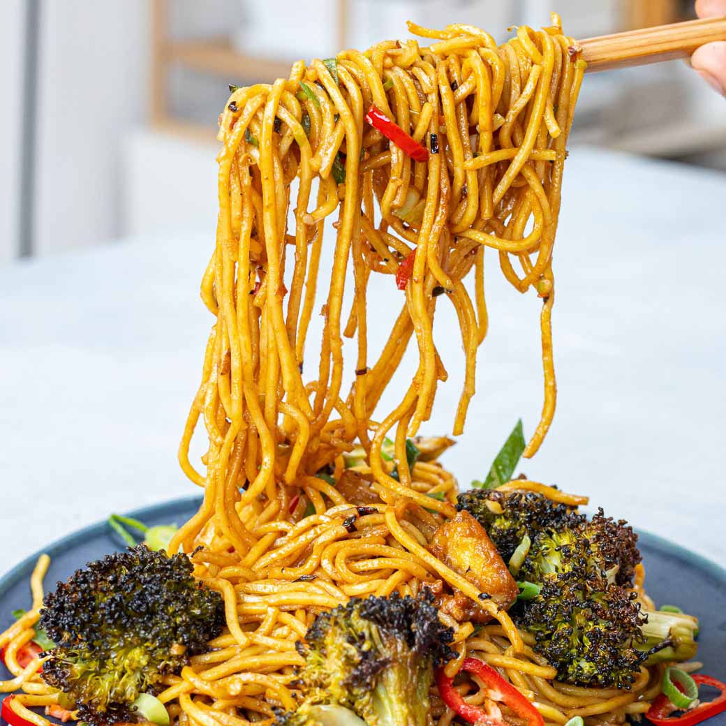 Sesame Broccoli Noodles