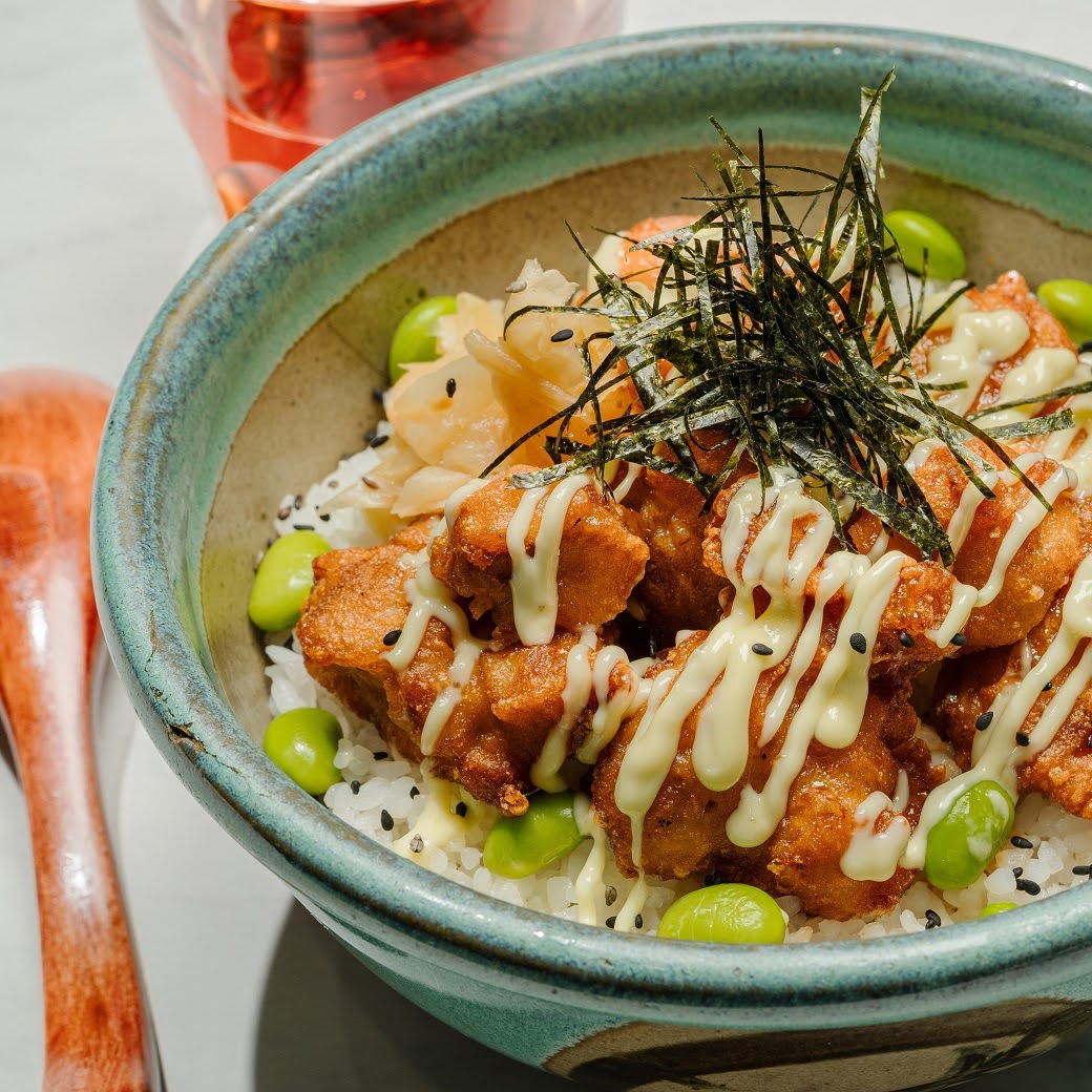 Japanese Fried Chicken Teriyaki Rice Bowl