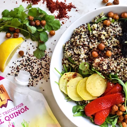 Spring Vegetable Quinoa Bowl