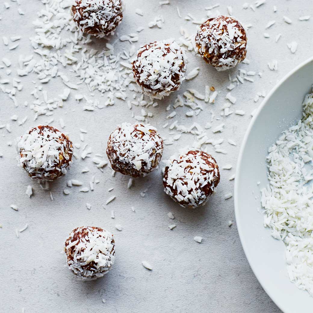 Raw Orange, Chocolate & Hazelnut Bites