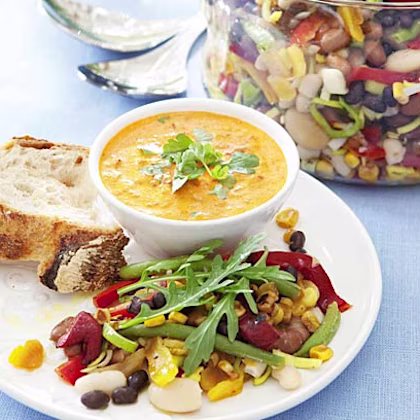 Bean and Pesto Salad