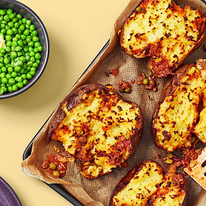 Cottage pie baked spuds