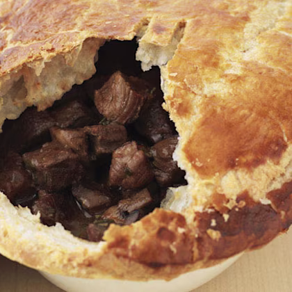 Steak, Mushroom, and Ale Pie