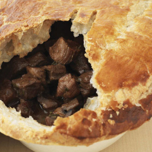 Steak, Mushroom, and Ale Pie
