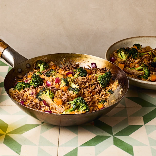Sticky Beef and Broccoli Rice