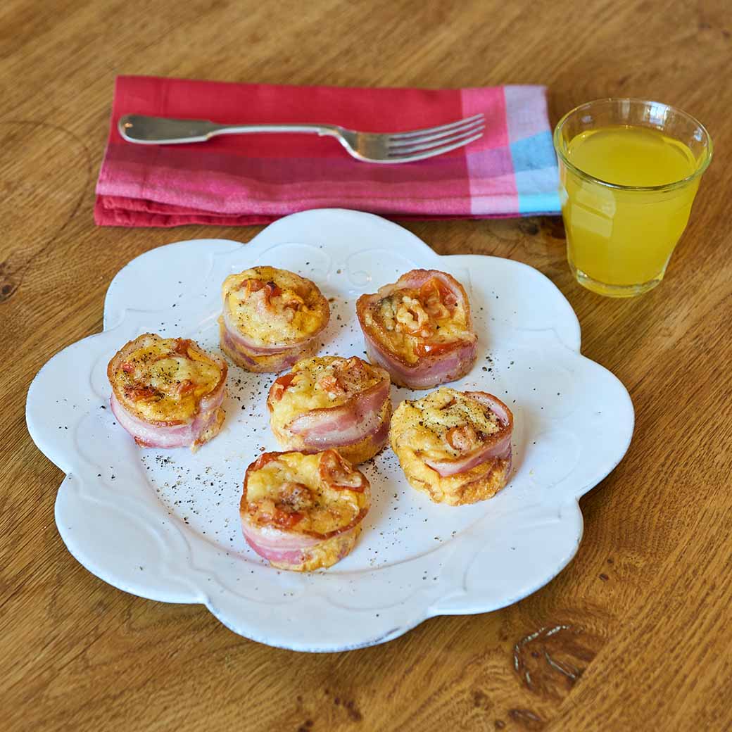 Bacon and Egg Breakfast Muffins