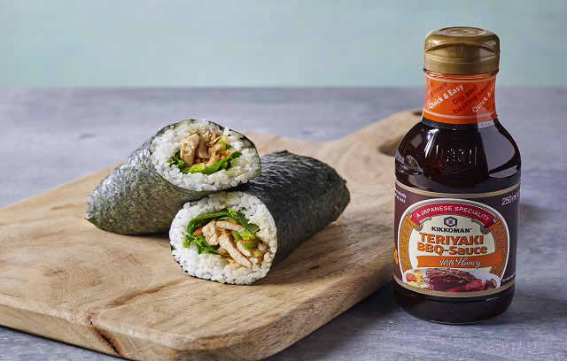 Chicken and Leek Rice Wrap